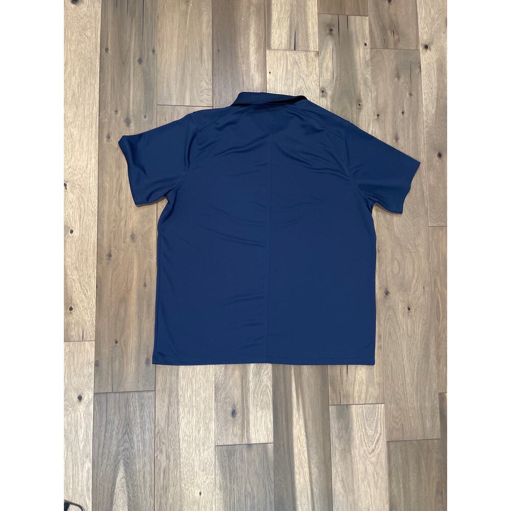 Nike Golf Navy Dri‑Fit Polo Shirt XXL Moisture‑Wicking Athletic Performance Top - Picture 6 of 6